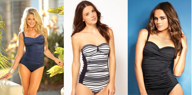 Ruched Swimwear For Your Shape Hide Belly